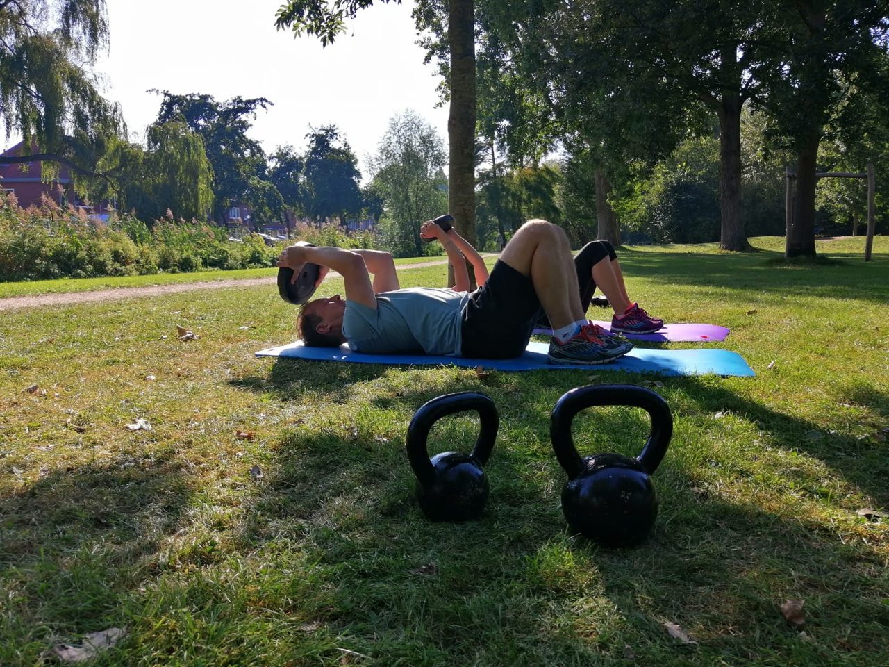 Personal training buiten in Capelle aan den IJssel
