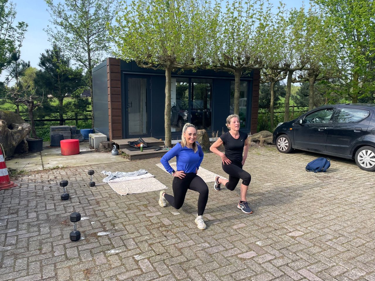 Personal training buiten in Capelle aan den IJssel